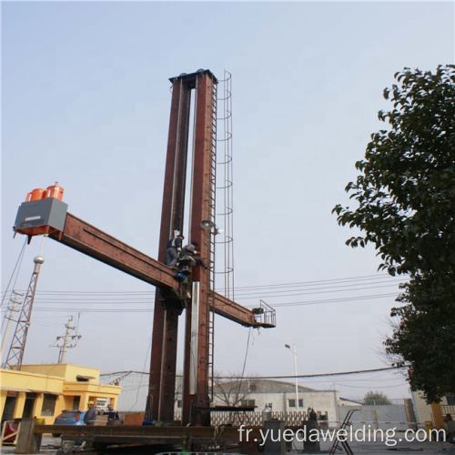 Manipulateur de soudure de la flèche de la colonne rotative